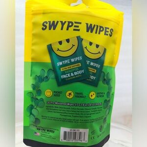 Soothing Face & Body Cleansing Wipes - Yellow and Green